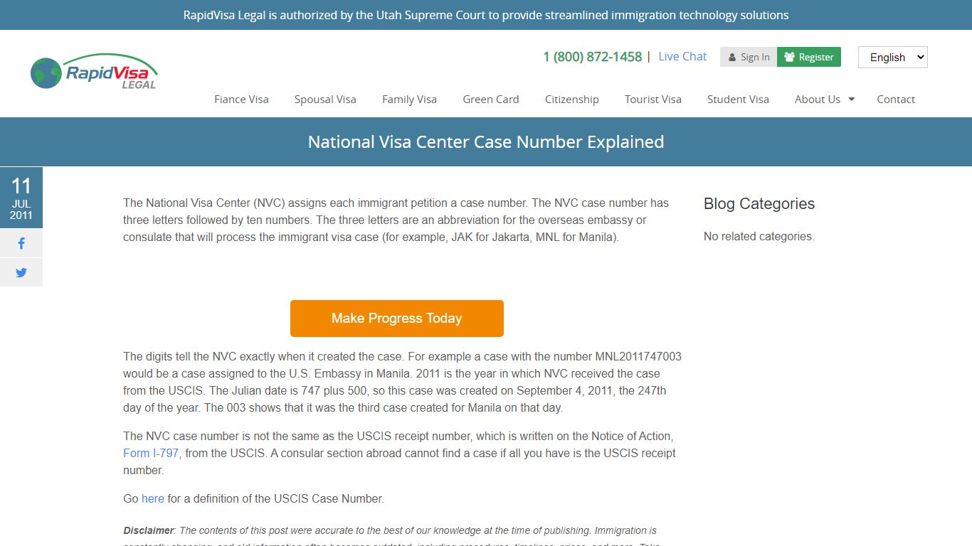 National Visa Center Case Number Explained - RapidVisa®